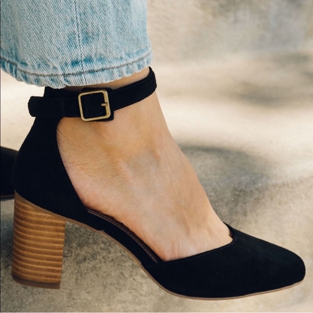 Soludos Gemma Black Heel